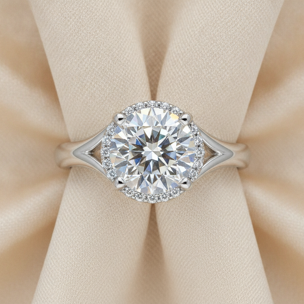 The Aurelia — 2.60ct Round Cathedral